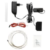 Led-stripe Trento Set 3 Tageslichtweiß - Design, Kunststoff/Metall (115/1/1cm) - Livetastic