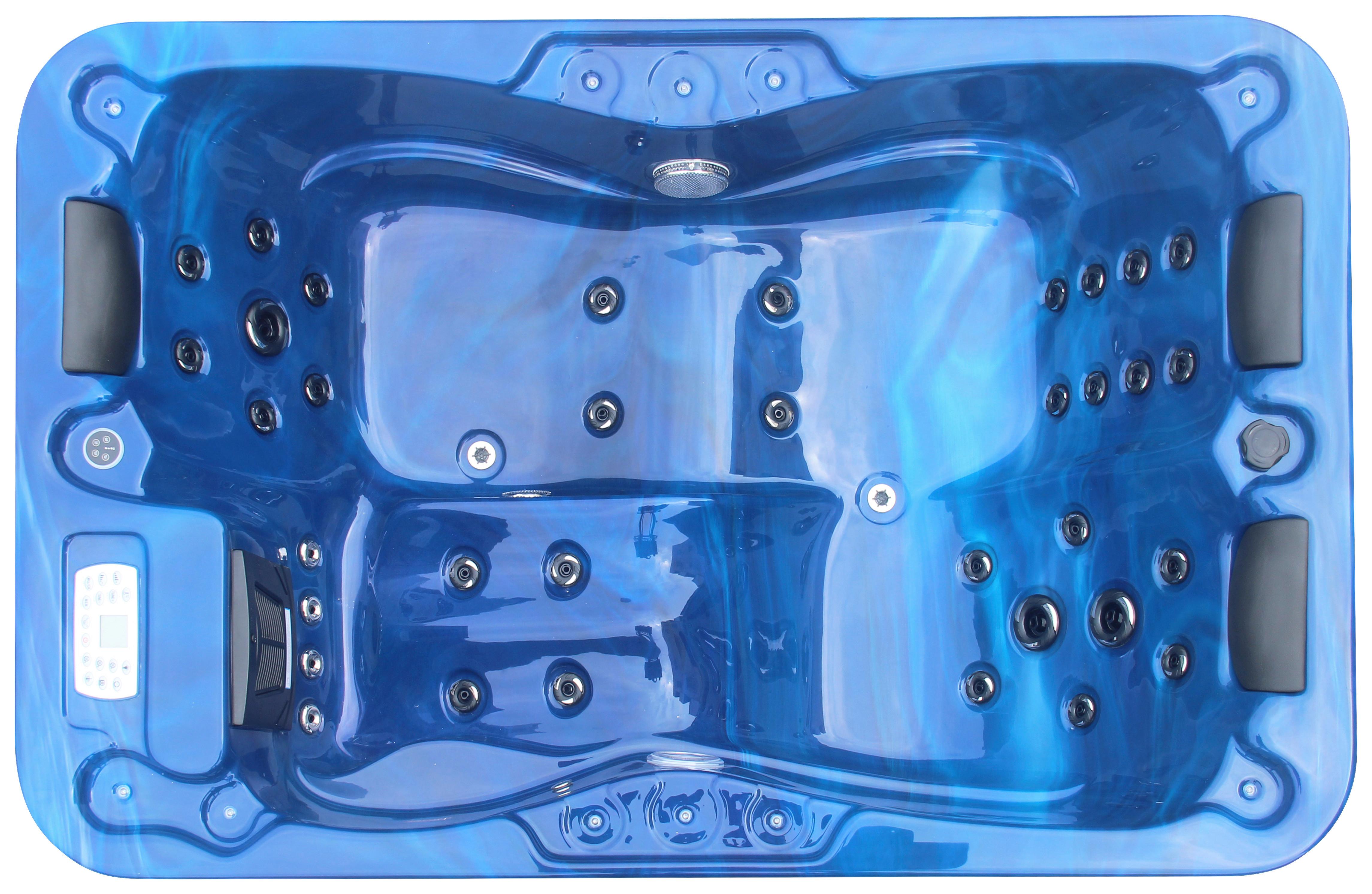 Whirlpool Kunststoff Xxl1909 130x205x70 Cm - Blau, Basics, Kunststoff (130/70/205cm)