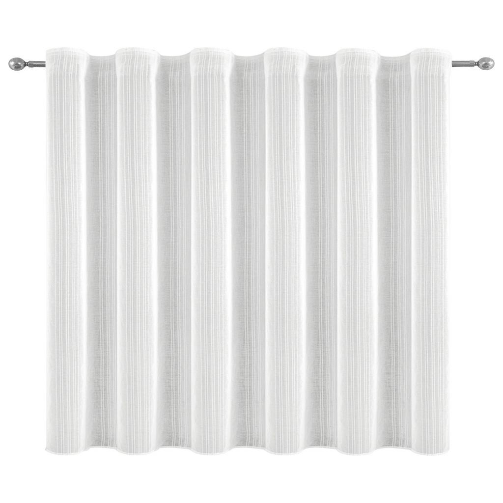 Blumenfensterstore transparent Nicole BxL: 450x145 cm
