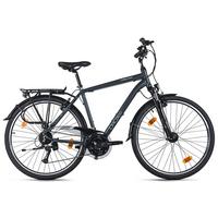 Trekkingrad Herren 28 Zoll - Anthrazit, Basics, Metall