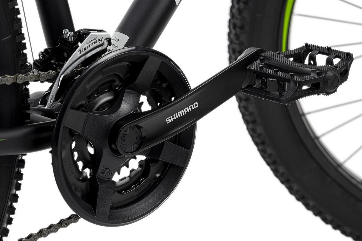 Mountainbike Hardtail 27,5 Zoll Xceed 24 Gänge - Schwarz, Basics, Metall (180/70/80cm) - KS Cycling