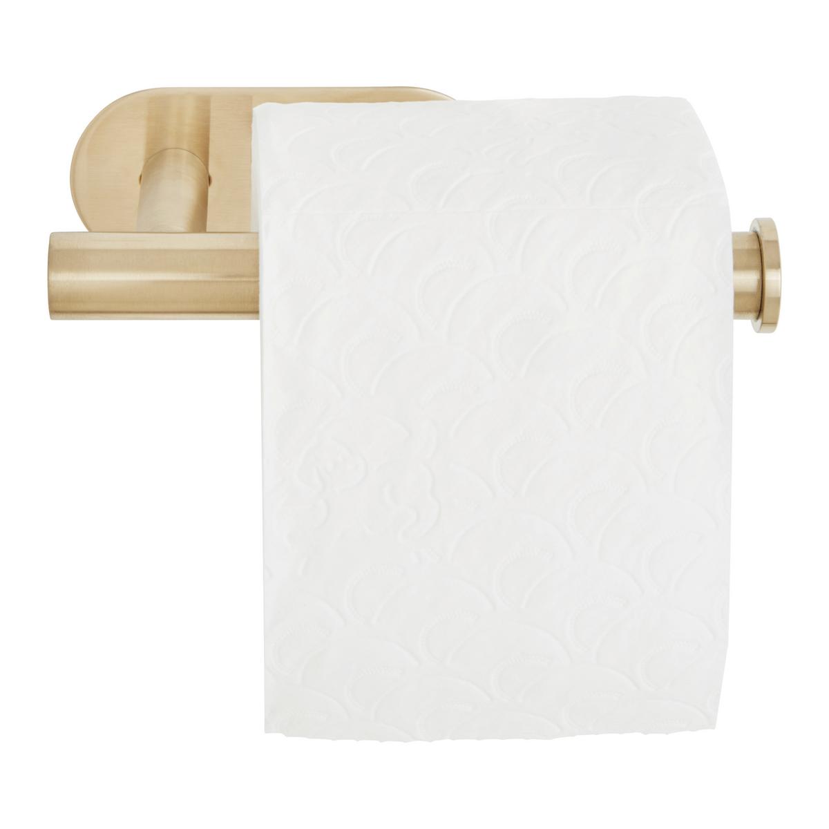 Držiak na toaletný papier TURBO-LOC -SB- - zlatá, Lifestyle, kov (16/4,5/7cm) - Mömax