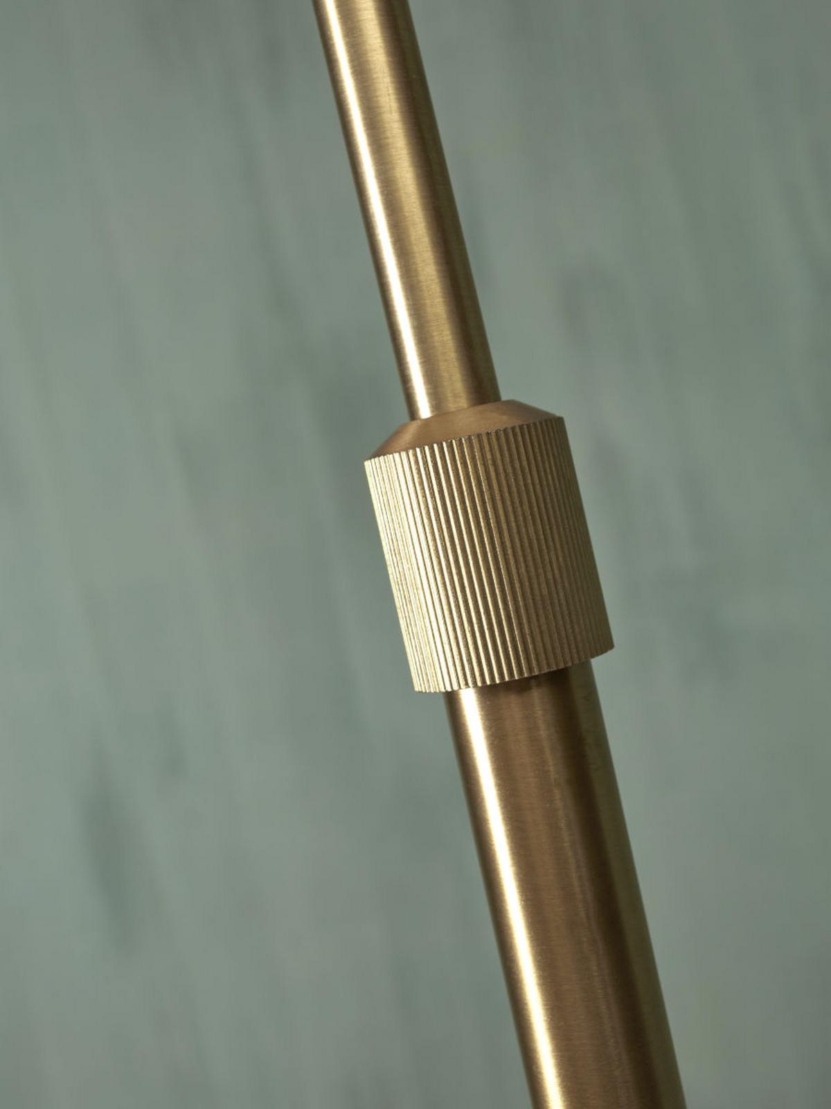 Hängeleuchte Carrera D: 99 cm 6-Flammig höhenverstellbar - Goldfarben/Weiß, Basics, Glas/Metall (99/142cm) - It's about Romi