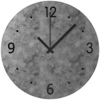 Nástěnné hodiny Kelly, Ø: 50,8cm - šedá, kov/kompozitní dřevo (50,8cm) - Premium Living