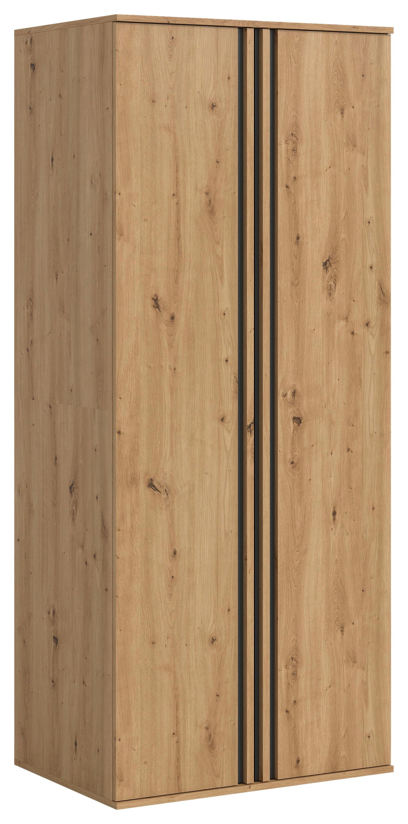 DREHTÜRENSCHRANK Tofta Eiche Dekor B: 160cm - Eiche Artisan, ROMANTIK / LANDHAUS, Holzwerkstoff (160/190/56cm) - Livetastic
