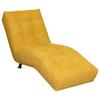 Liege Isabella Flachgewebe Dunkelgelb - Chromfarben/Dunkelgelb, MODERN, Textil (68/88/164cm) - MID.YOU