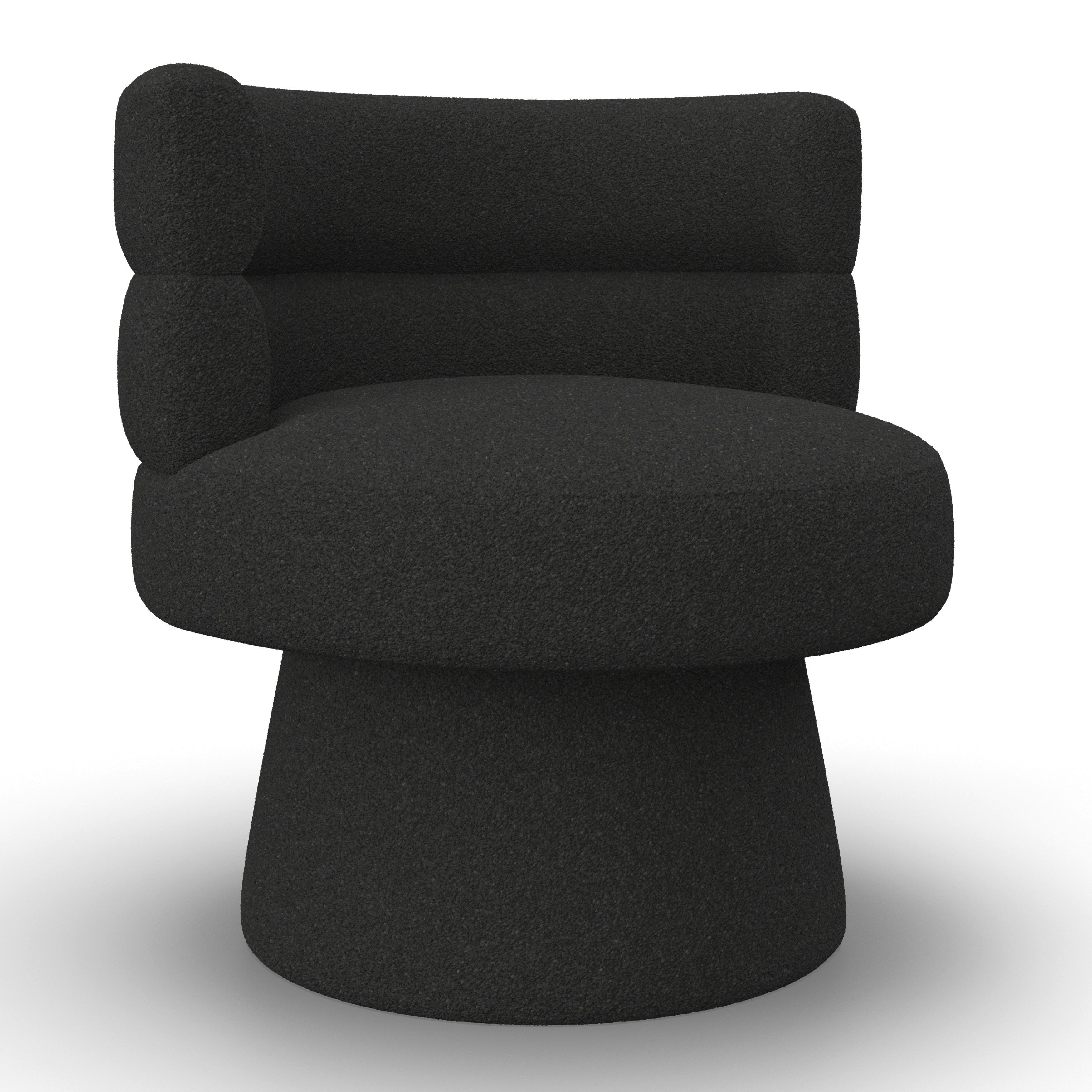 ŽIDLE S PODRUČKAMI JULINA - černá, Moderní, dřevo/textil (71/74/72cm) - Bessagi Home