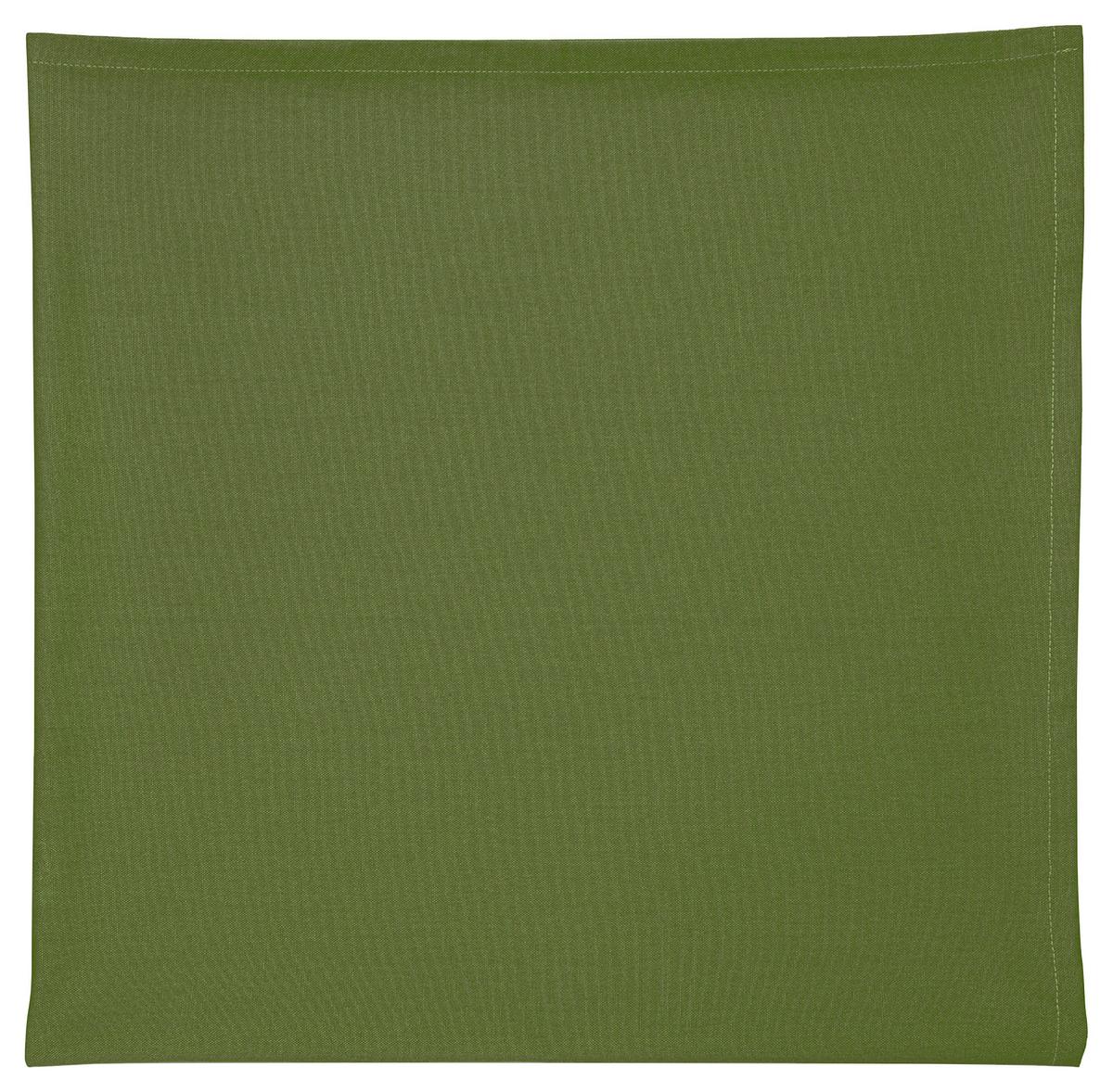 Asztalterítő Kb. 80/80cm - olívazöld, Modern, textil (80/80cm) - Luca Bessoni