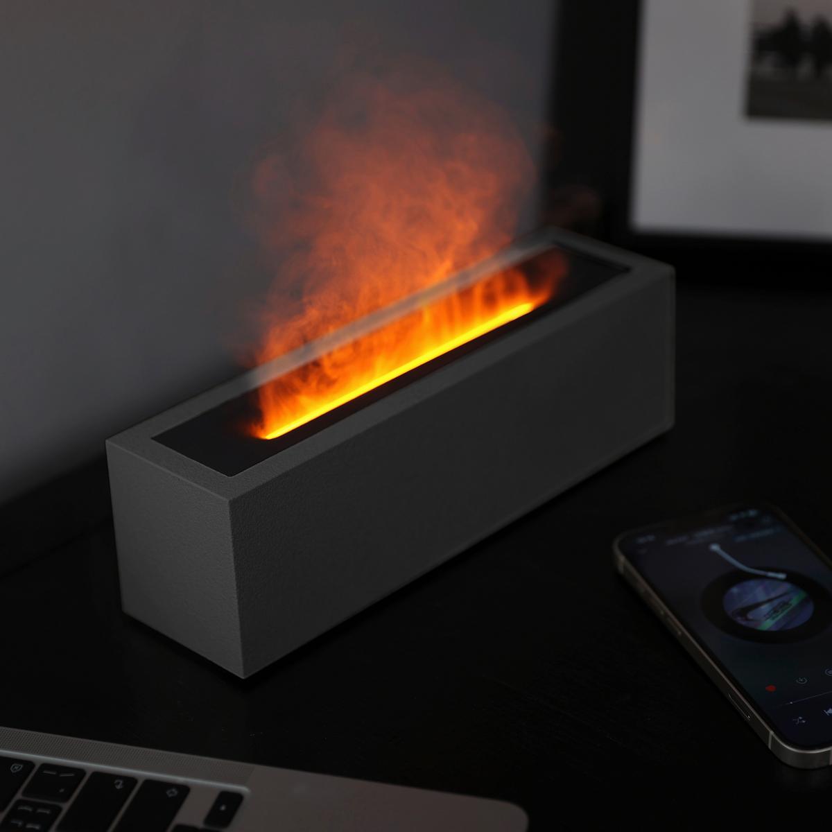 Difuzér FIRE & MORE - antracitová, Design, plast (24,7/6,6/7,7cm) - Mömax