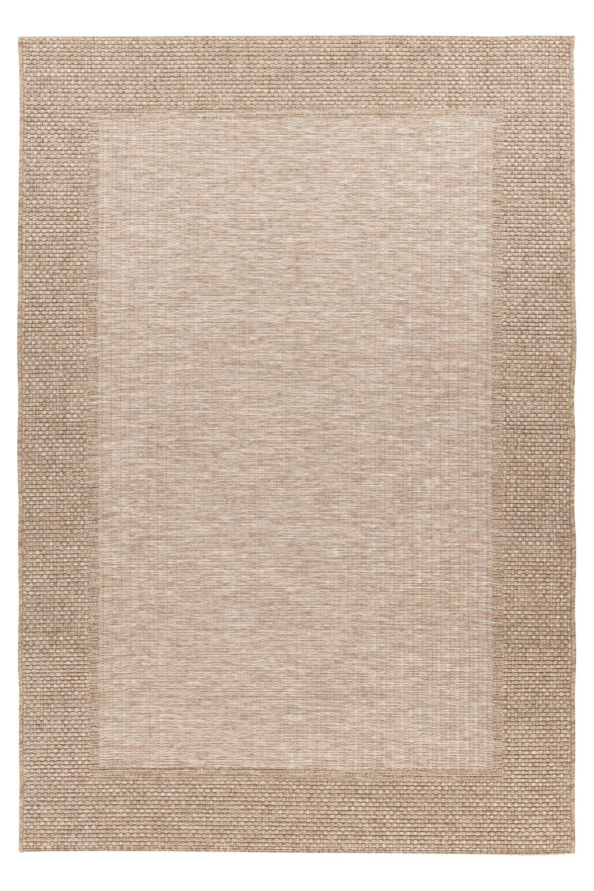 Flachwebteppich My Oso 709 - Taupe, Design, Textil (120/170cm) - Obsession