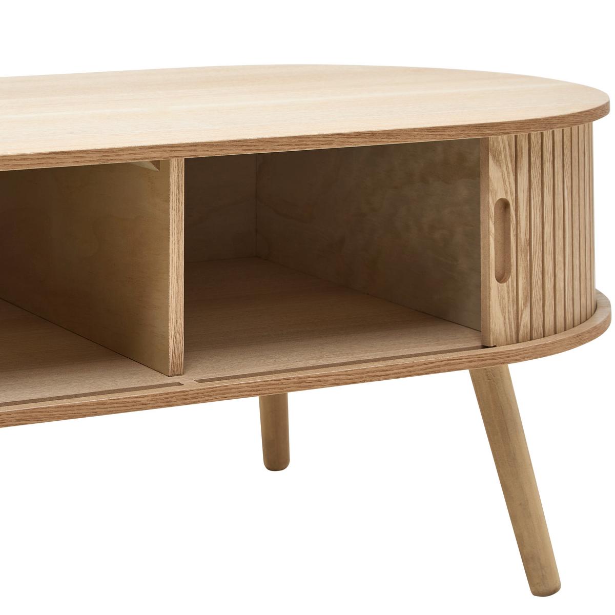 KONFERENČNÍ STOLEK SKANDY II - přírodní barvy, Konvenční, dřevo/kompozitní dřevo (100/50/40cm) - Premium Living