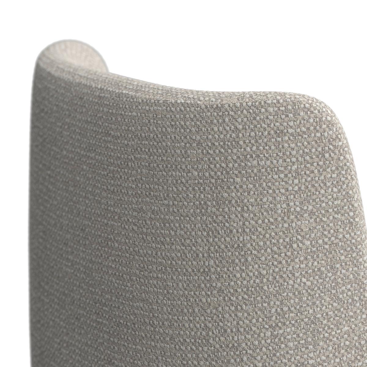 STOLIČKA LIARA - čierna/svetlosivá, Modern, kov/drevo (52/81,5/57cm) - Bessagi Home