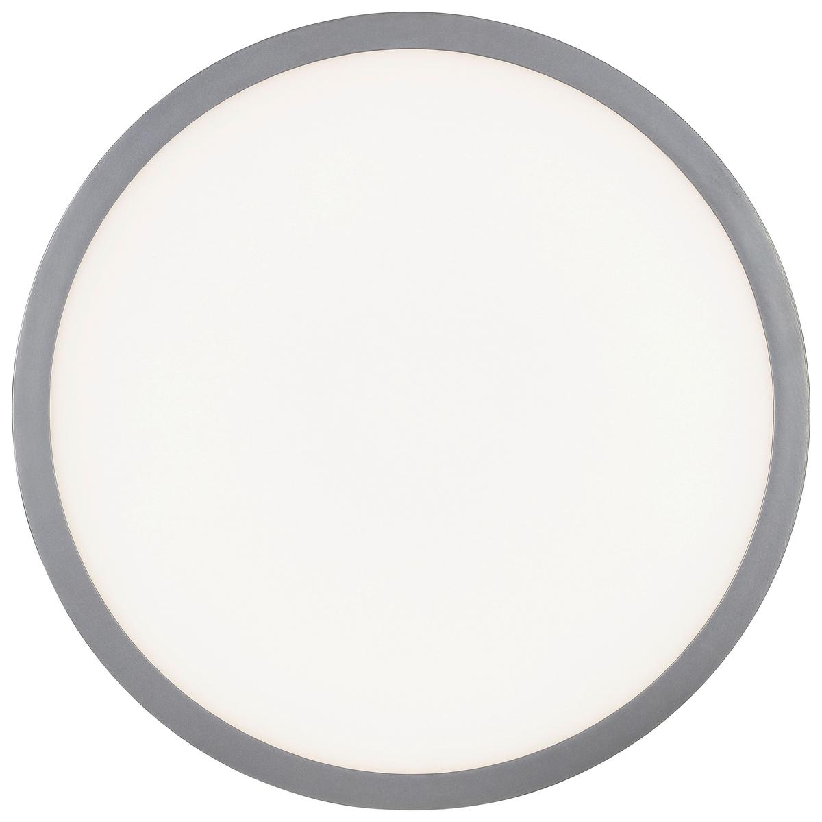 STROPNÍ LED SVÍTIDLO IMO - bílá/barvy stříbra, Romantický / Rustikální, kov/plast (40/5cm) - Modern Living