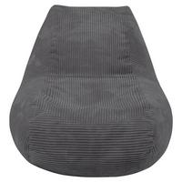 Ülőzsák Bob Lux - szürke, Modern, textil (122/85/75cm) - Mömax