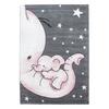 Kinderteppich Kids - Rosa/Grau, Trend, Textil (140/200cm) - Ben'n'jen