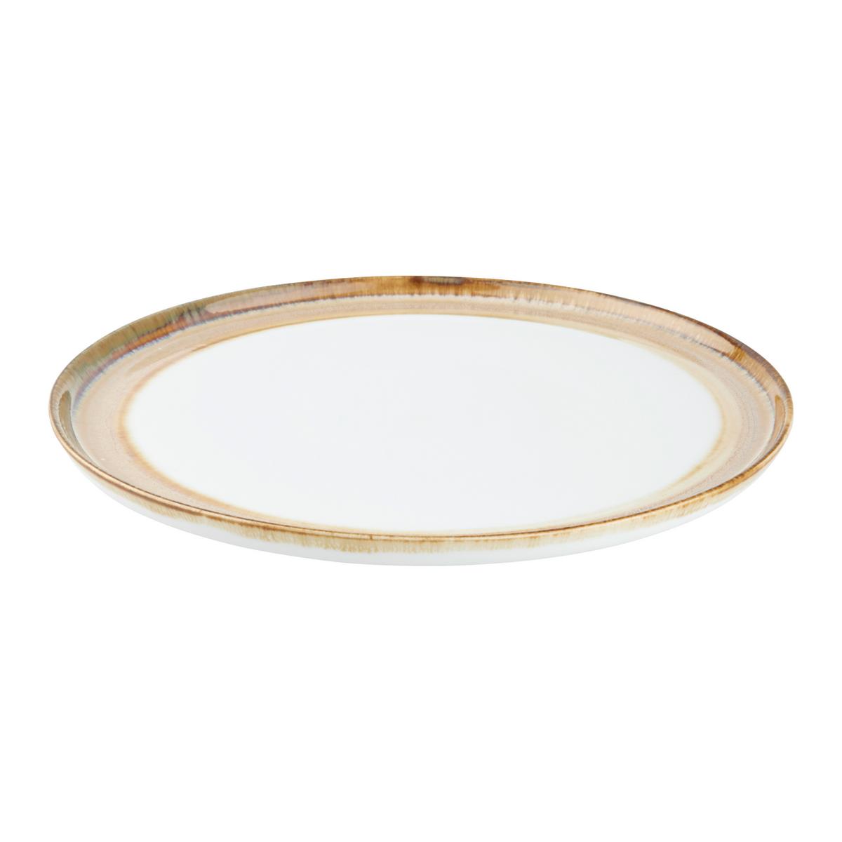 Mělký talíř SATURN - béžová, Moderní, keramika (27cm) - Mömax