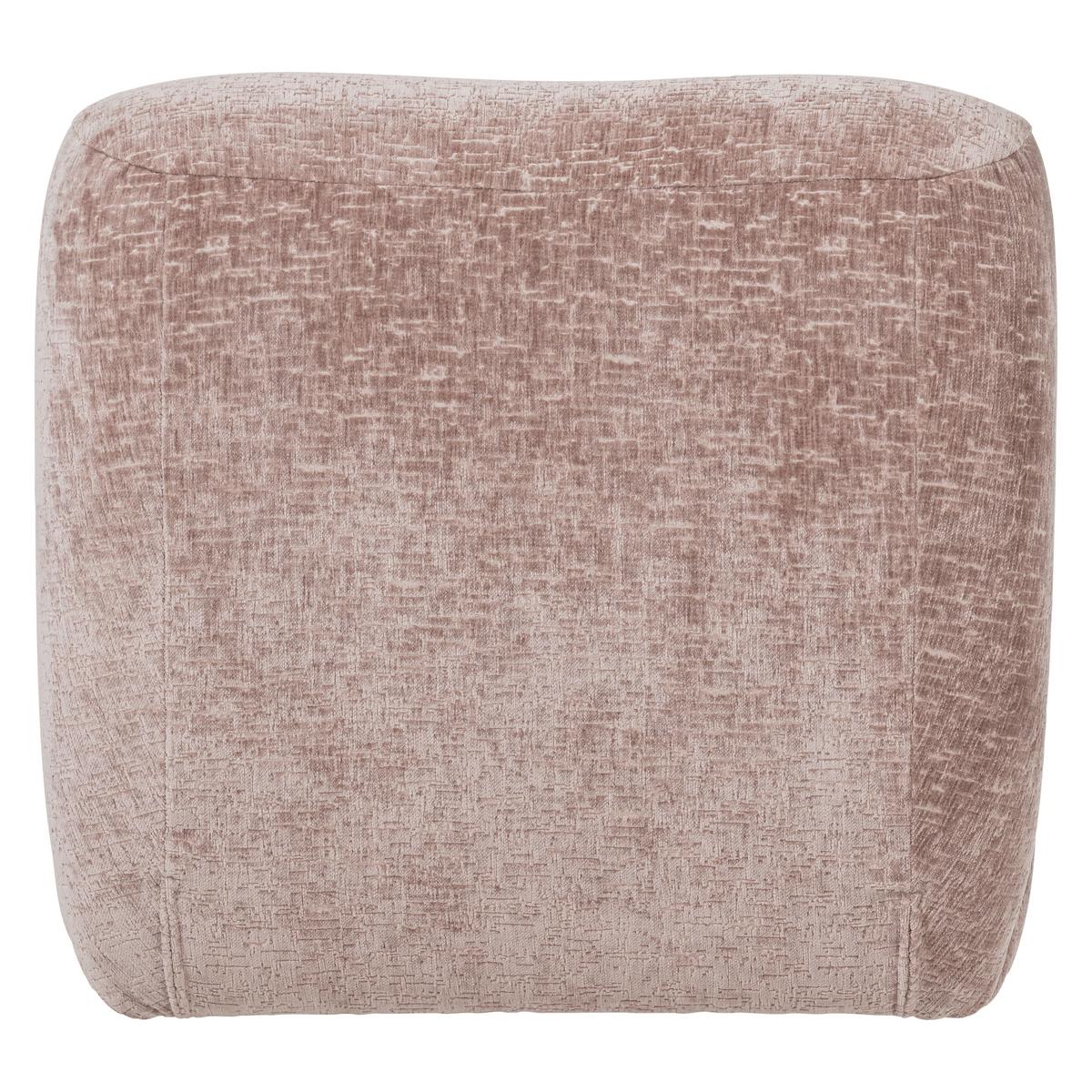 SESSEL Nomu Hellrosa B: 76cm - Hellrosa, MODERN, Textil (76/74/92cm) - Livetastic