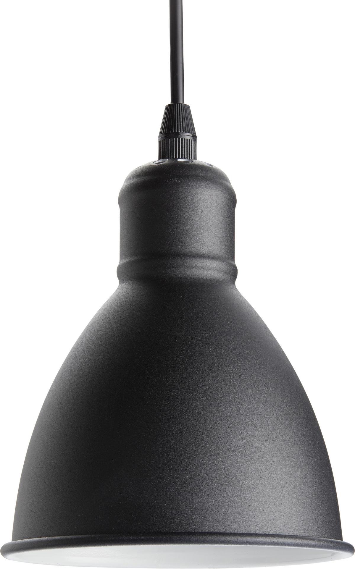 Hängeleuchte Priddy H: 110 Cm 7-Flammig - Schwarz, MODERN, Metall (38,5/110cm)