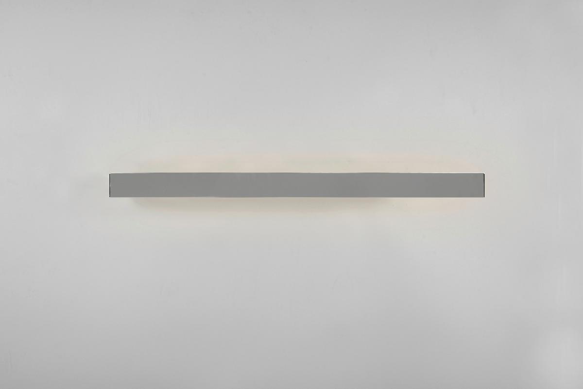 Led Bad-Wandleuchte Rocco Ip44 Warmweiß/Tageslichtweiß - Chromfarben/Weiß, Basics, Kunststoff/Metall (3,6/90/8cm) - Trio Leuchten