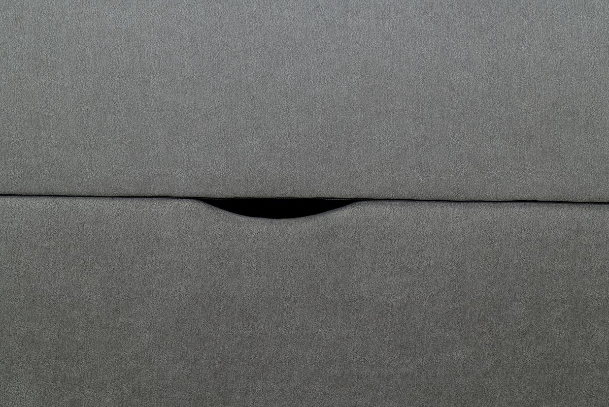 Box-ágy Black Diamond - szürke, Design, textil (160/200cm) - Modern Living
