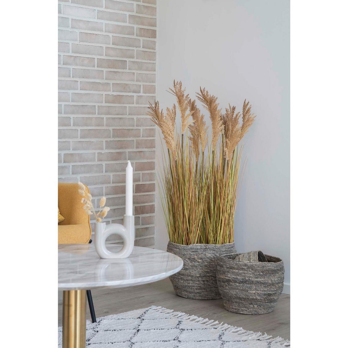 Korbset Tivoli Grau D: 24/29/33 Cm - Grau, Design, Holz (24cm)