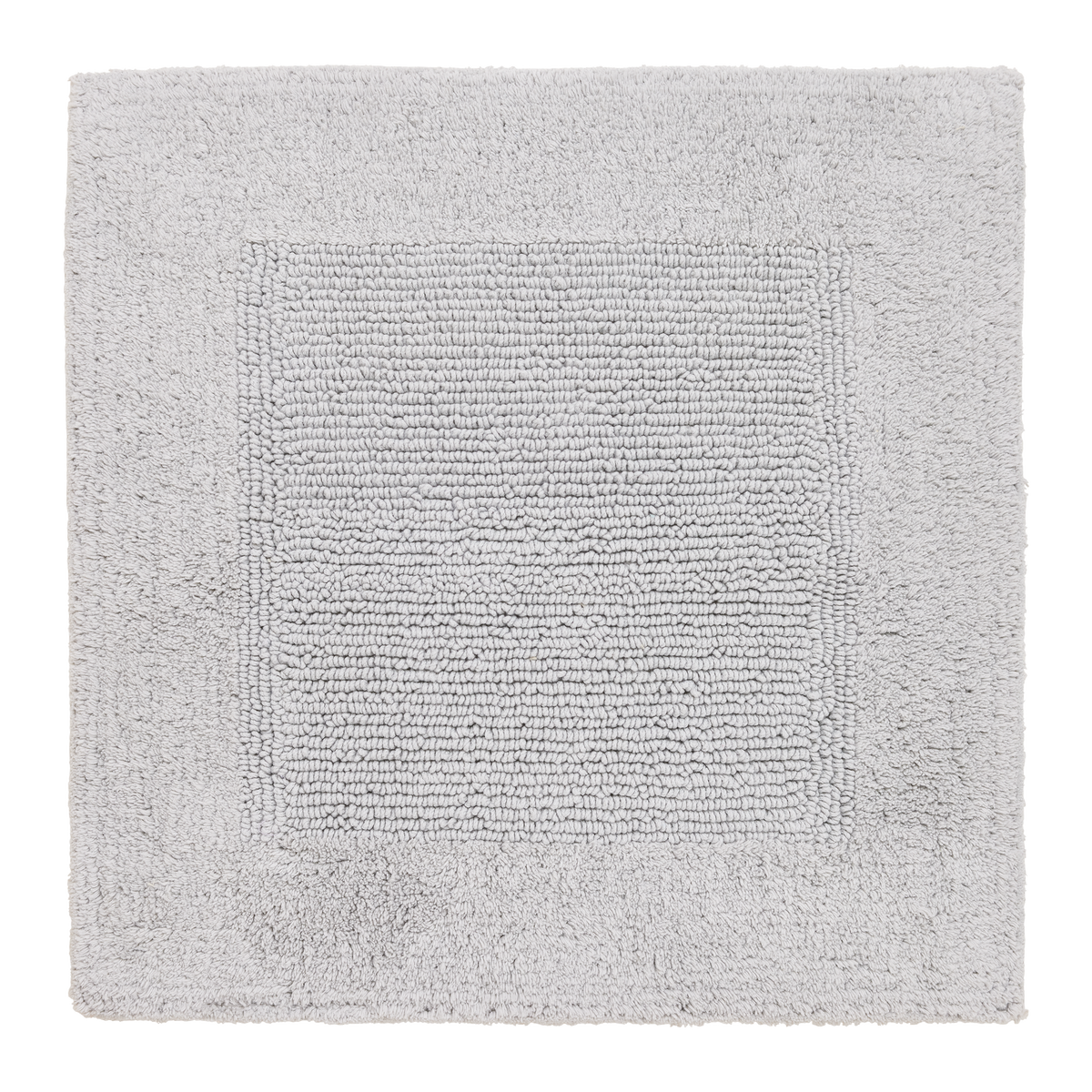 KÚPEĽŇOVÁ PREDLOŽKA Karen, 50/50cm, svetlosivá - svetlosivá, Konventionell, textil (50/50cm) - Premium Living