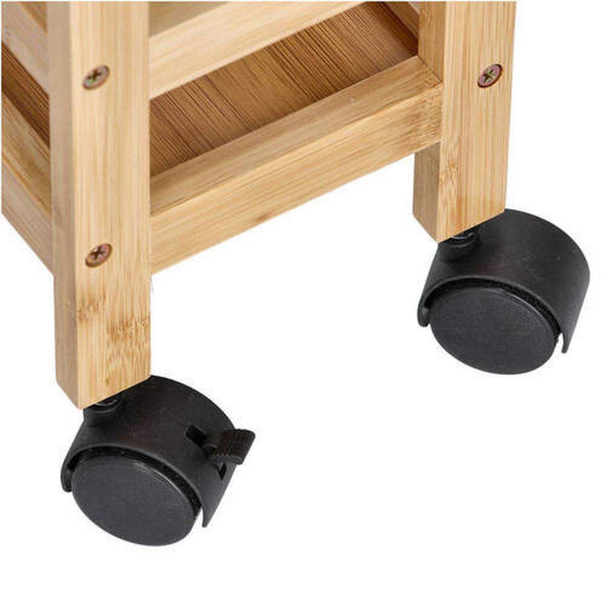 Beistellregal Naturfarben BxHxT: 36x15,5x74 cm - Naturfarben, Basics, Holz/Holzwerkstoff (36/15,5/74cm) - Zeller Present