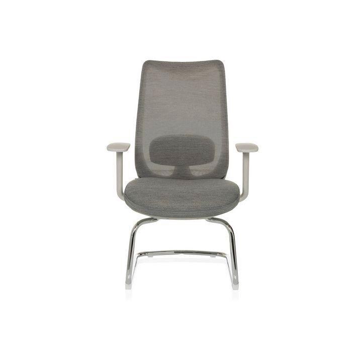 BESUCHERSTUHL Mileston Grau B: 67cm