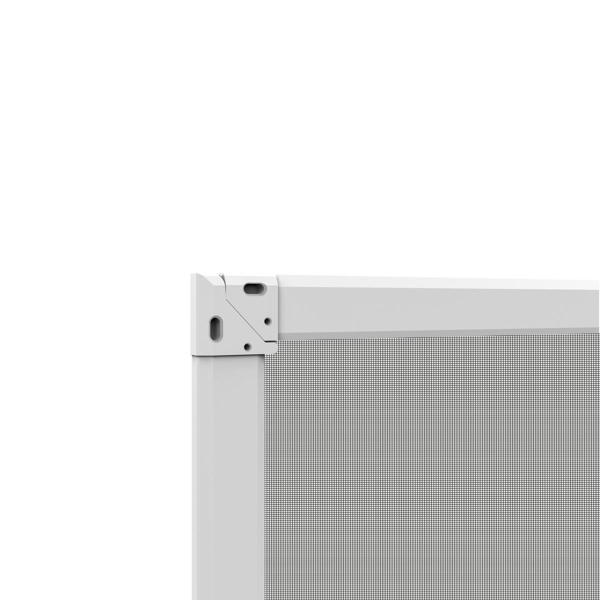 Insektenschutzgitter Is Fenster 'click + Protect - Weiß, Basics, Metall (130/140cm)