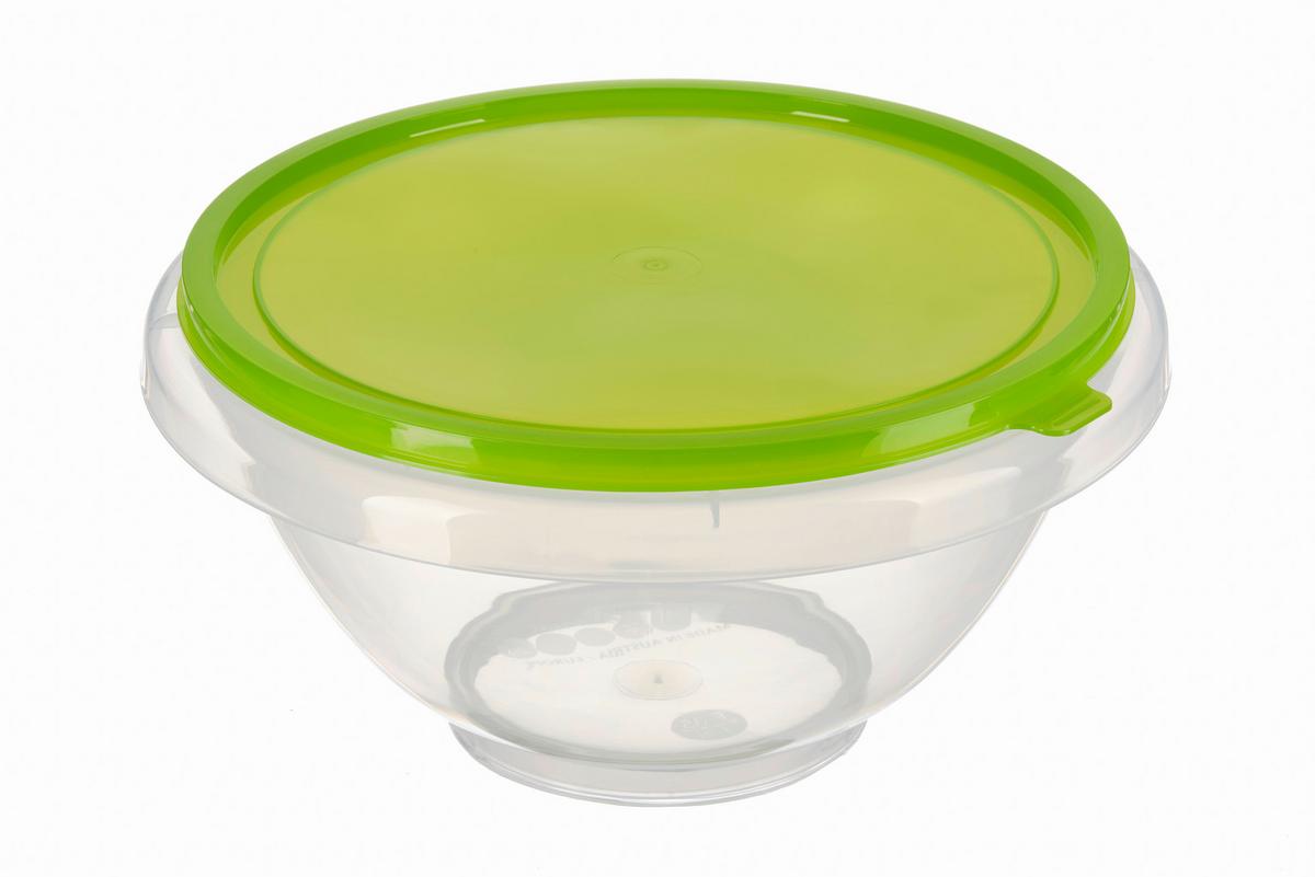 Rührschüssel aus Kunststoff Transparent Becki, D: ca. 25cm - Blau/Transparent, KONVENTIONELL, Kunststoff (25/14.5cm)