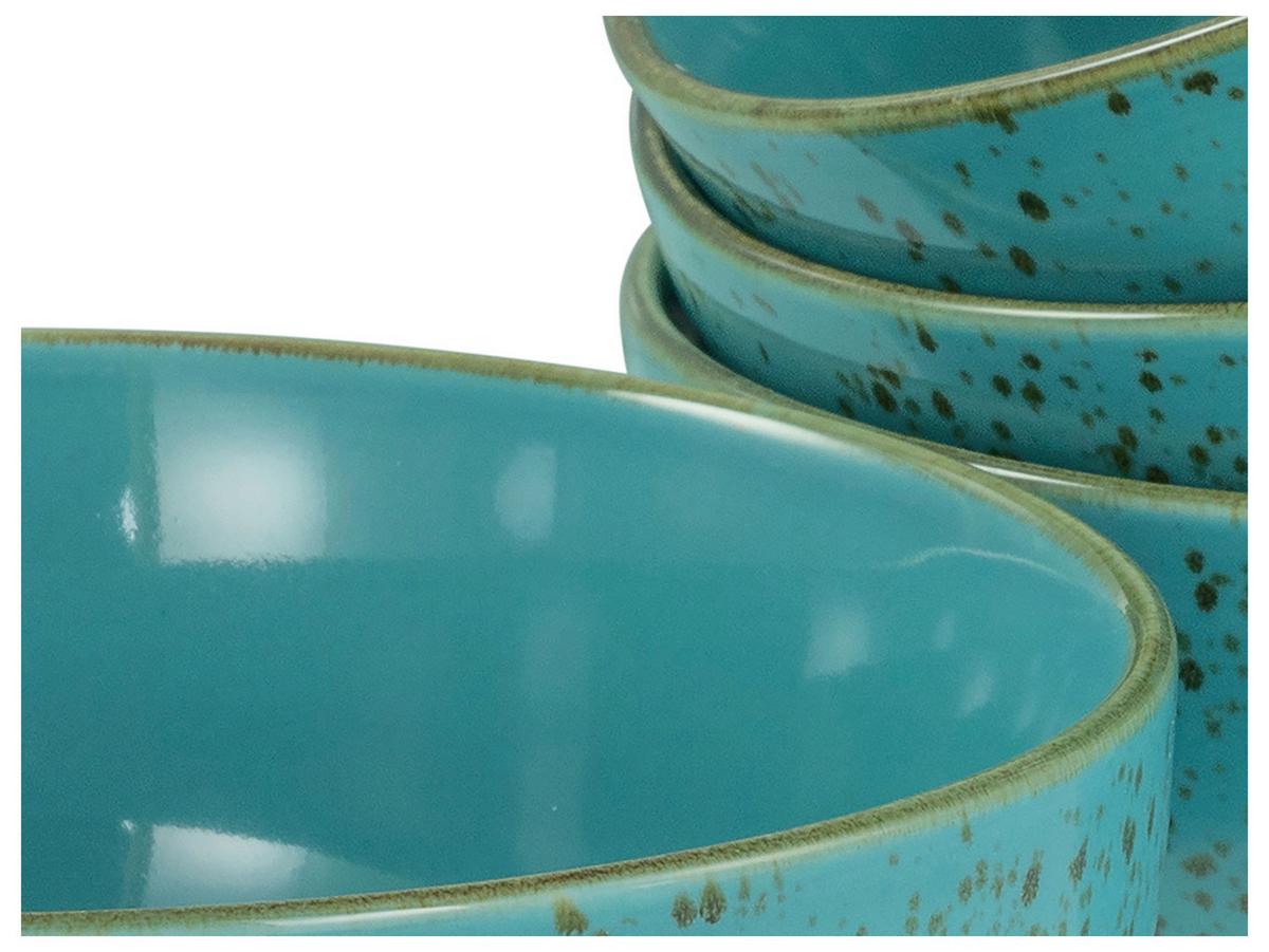 Kombiservice 16-Tlg. Keramik, Blau - Blau, Basics, Keramik - Creatable