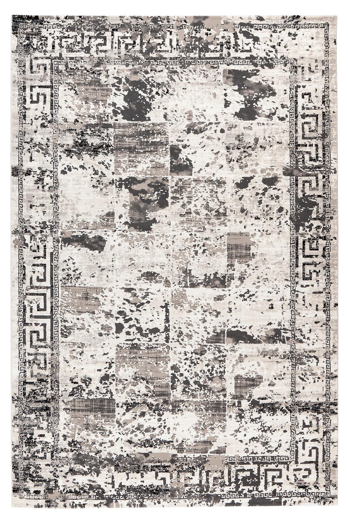 Webteppich Grau Naturfaser My Opal 80x150 Cm - Schwarz/Grau, LIFESTYLE, Textil (80/150cm) - Obsession