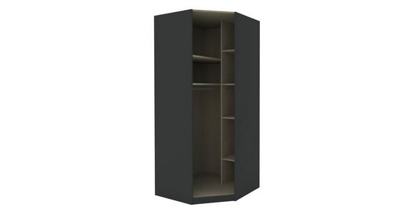 Offener Kleiderschrank Mit Laden 273 cm Unit Anthrazit - Anthrazit, MODERN, Holzwerkstoff (273,4/210/227,8cm) - Ondega