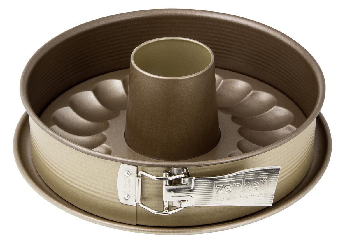 Springform Mojave Gold Rund D/H: ca. 26/6,5 cm Stahl - Goldfarben, Metall (26/6,5cm)
