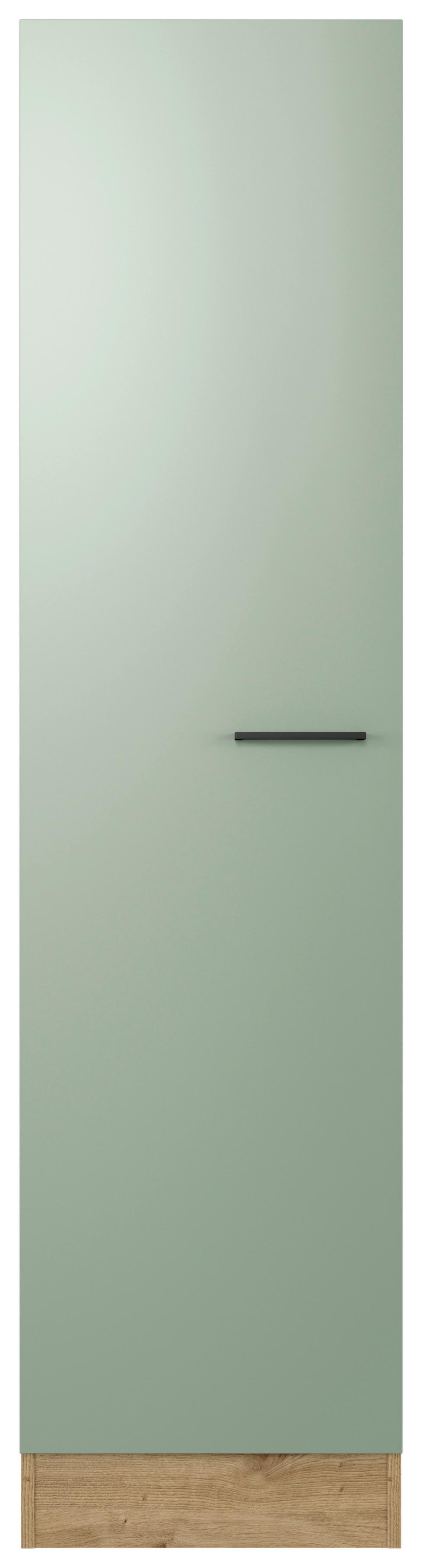 SKŘÍŇKA NA NÁDOBÍ CARA GE 50 - černá/zelená, Konvenční, kov/kompozitní dřevo (50/200/57cm) - FlexWell