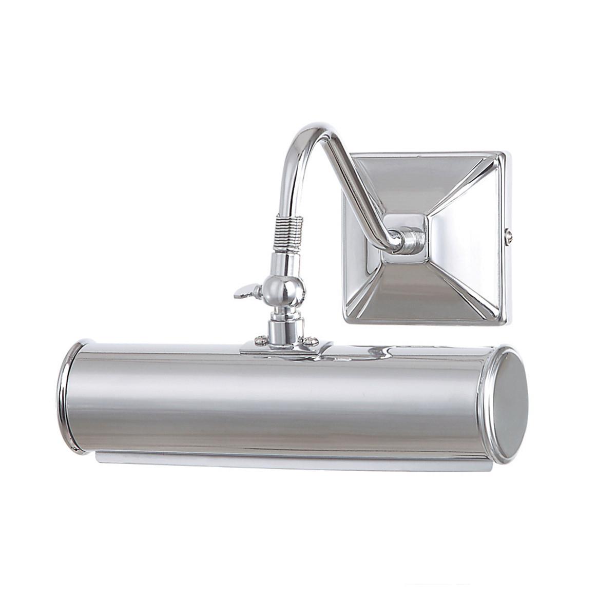 BILDERLEUCHTE PL1-10-PC - Chromfarben, Basics, Metall (19/13.5/20cm) - Elstead Lighting