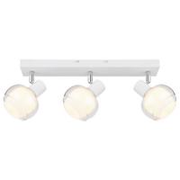 Strahler 54309-3w - Klar/Chromfarben, Design, Glas/Metall (41/10,5/13,5cm) - Globo