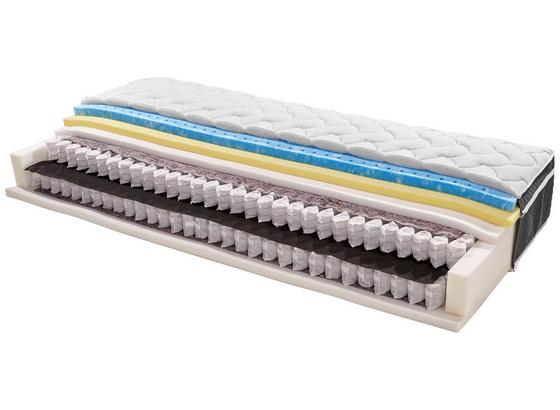 Boxspringmatratze Lombardia H2 160x200 - Weiß, Textil (160/200cm) - Primatex Deluxe Boxspringmatratze Lombardia H2 160x200 - Weiß, Textil (160/200cm) - Primatex Deluxe