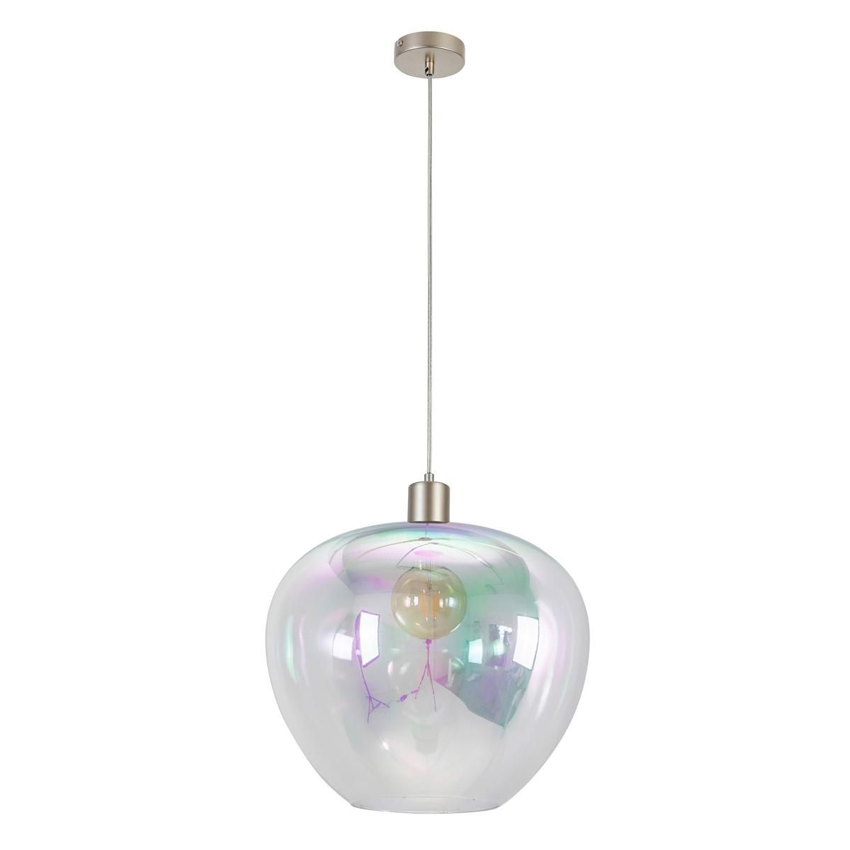 ZÁVĚSNÉ SVÍTIDLO RENI - průhledné/vícebarevná, Moderní, kov/plast (86/18/120cm)