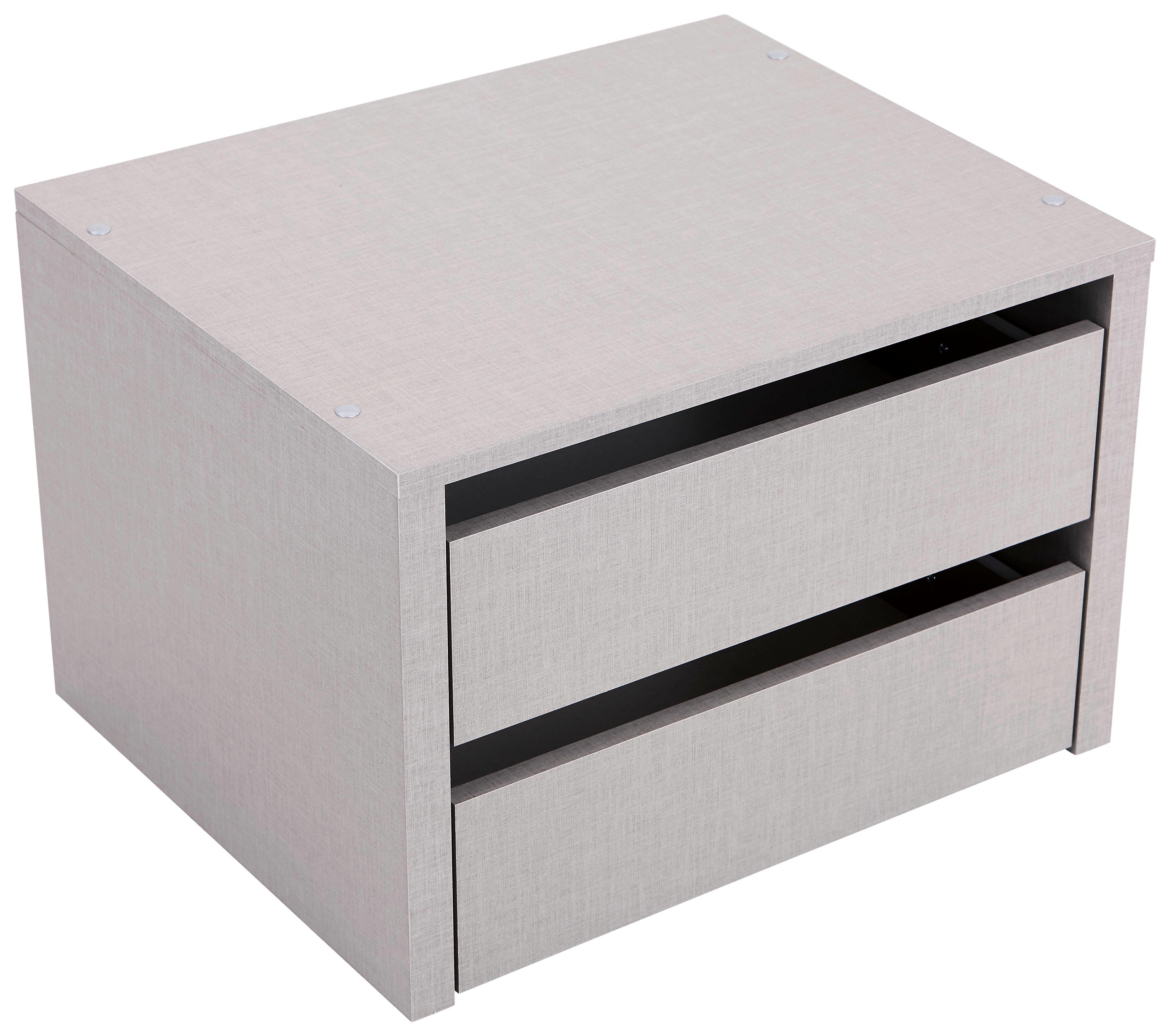 Schubkasteneinsatz Korbach - Grau, MODERN, Holzwerkstoff (60/39/45cm)