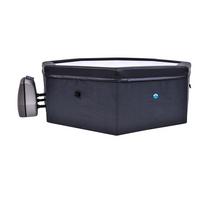 Whirlpools Metall/Kunststoff Netspa Ø 193 X H 73 cm - Schwarz, Basics, Kunststoff/Metall (193/73cm)