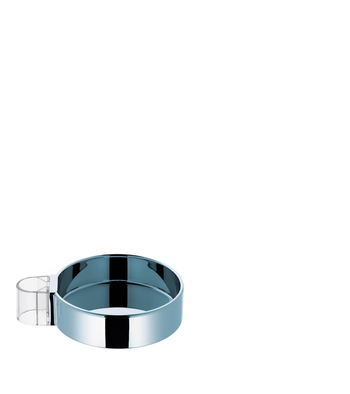 Seifenschale für Brausestangen Hg Cassetta´c Chromfarben - Chromfarben, Basics, Kunststoff (11,0/2,3/14cm) - Hansgrohe