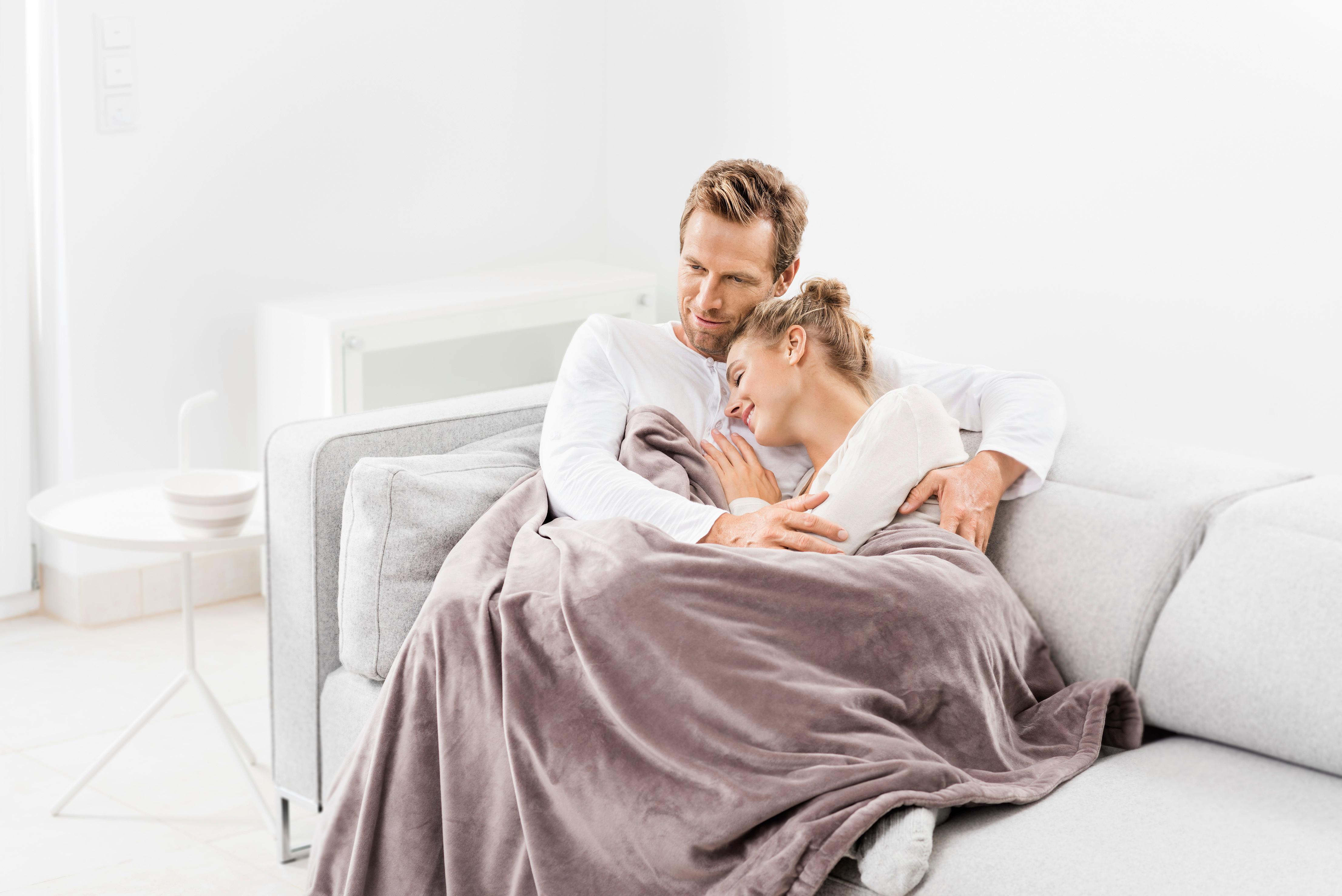 Heizdecke 75 Taupe Mit 6 Temperaturstufen - Taupe, KONVENTIONELL, Kunststoff (130/180cm) - Beurer
