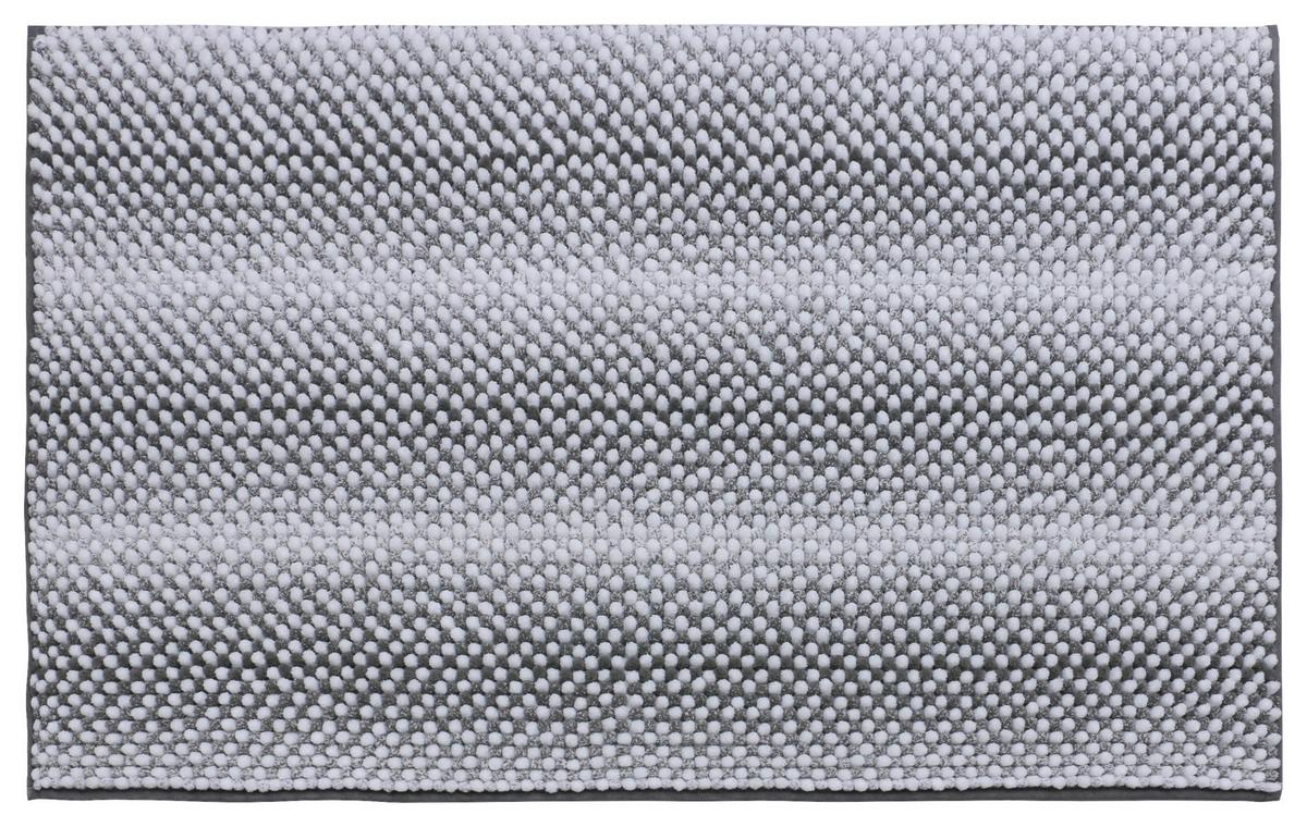 Badematte Doris - Grau, MODERN, Textil (50/80cm) - Luca Bessoni