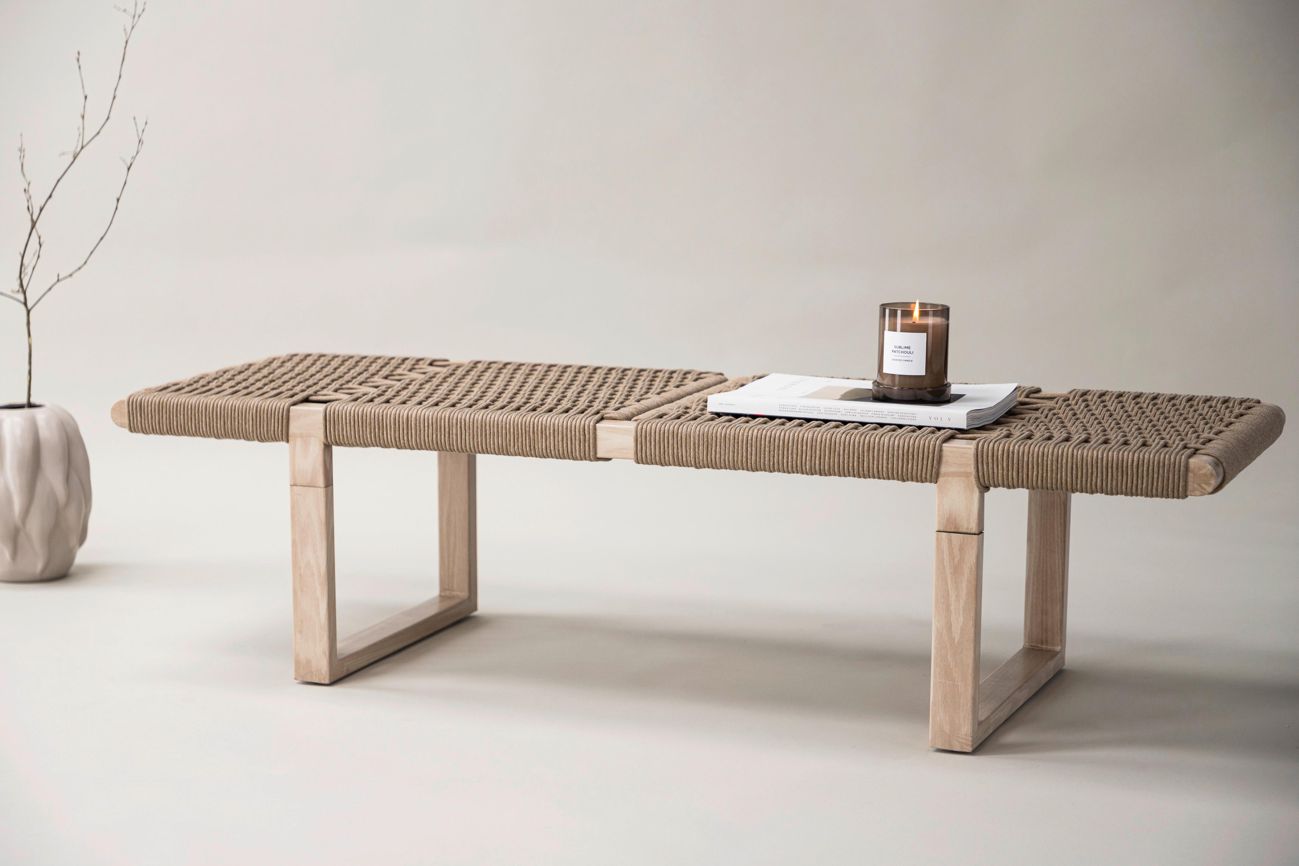 Hockerbank Ängön - Design (140/36/46cm) - Livetastic