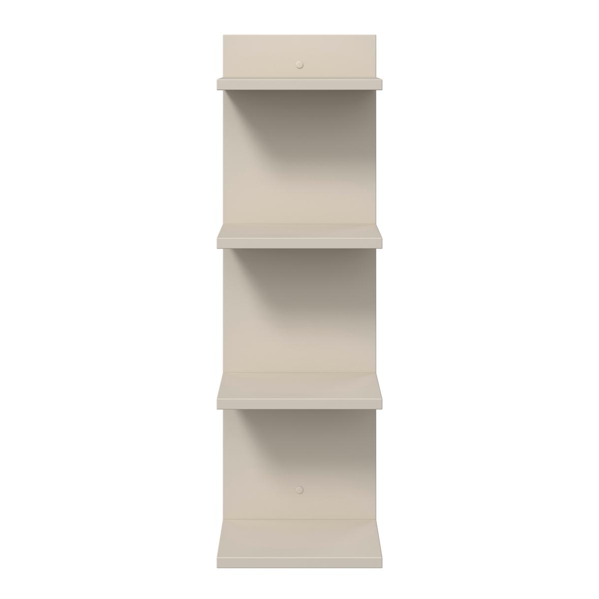 Wandregal EOLO Kaschmir B: 23,2 cm - Kaschmir, Trend, Holzwerkstoff (23,2/75/16,8cm)