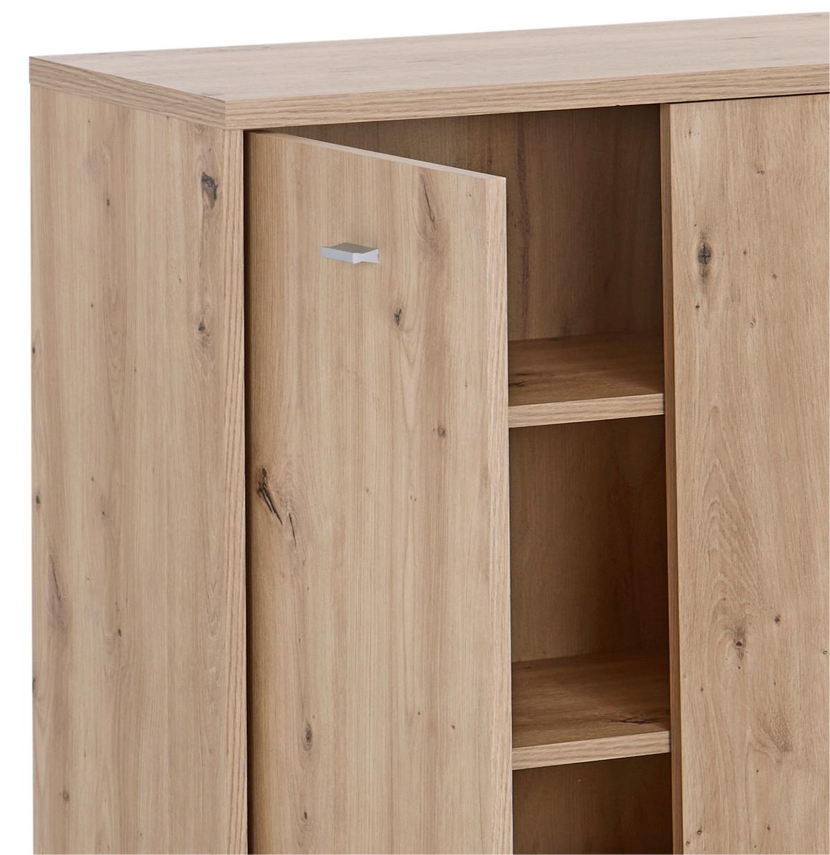 KOMODA 4-YOU NEW YUK05 - dub artisan, Moderní, kompozitní dřevo (109,1/85,4/34,6cm)