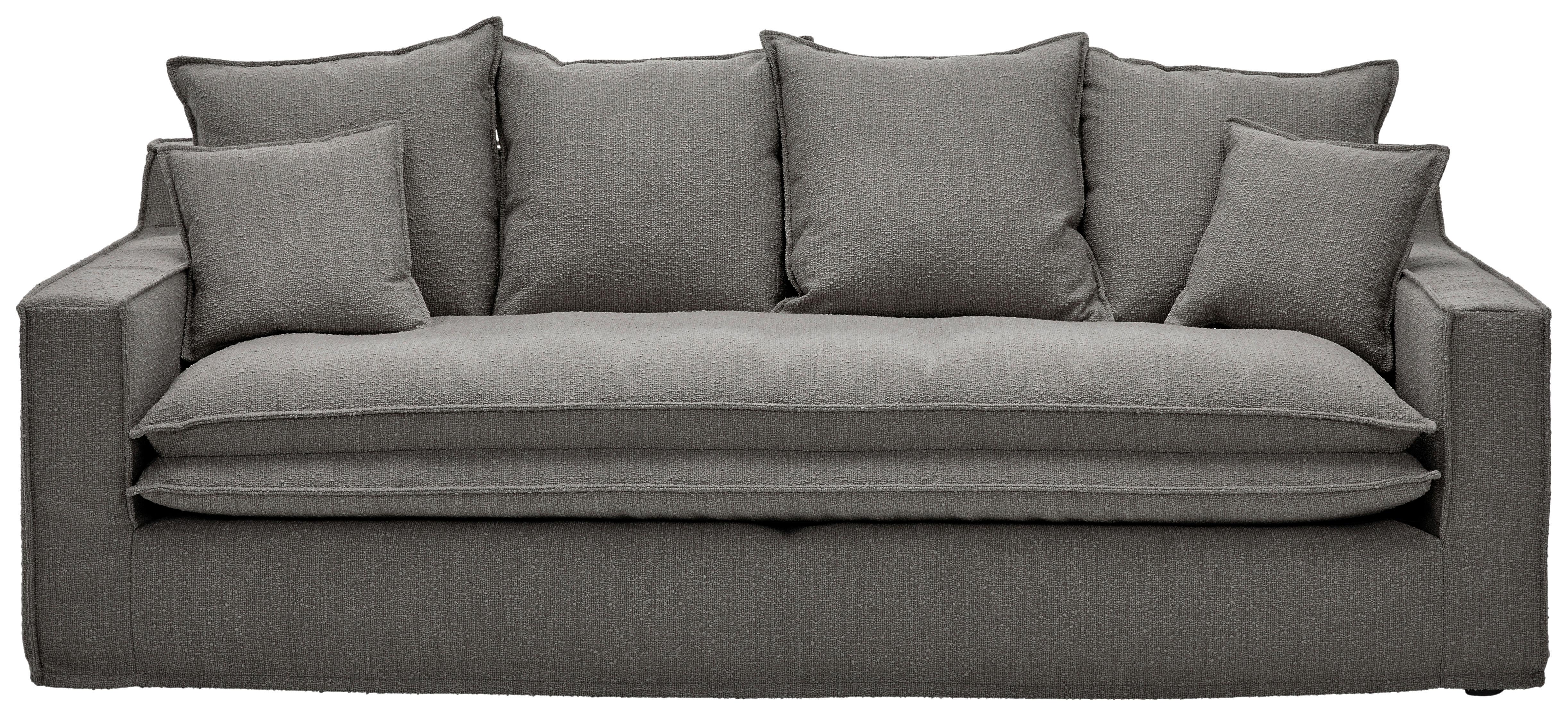 3-sitzer-sofa Aurora Grau Bouclé