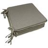 Sitzkissen Xenia - 4er Pack - Taupe, MODERN, Textil (36/36/2cm) - Luca Bessoni