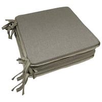 Sitzkissen Xenia - 4er Pack - Taupe, MODERN, Textil (36/36/2cm) - Luca Bessoni